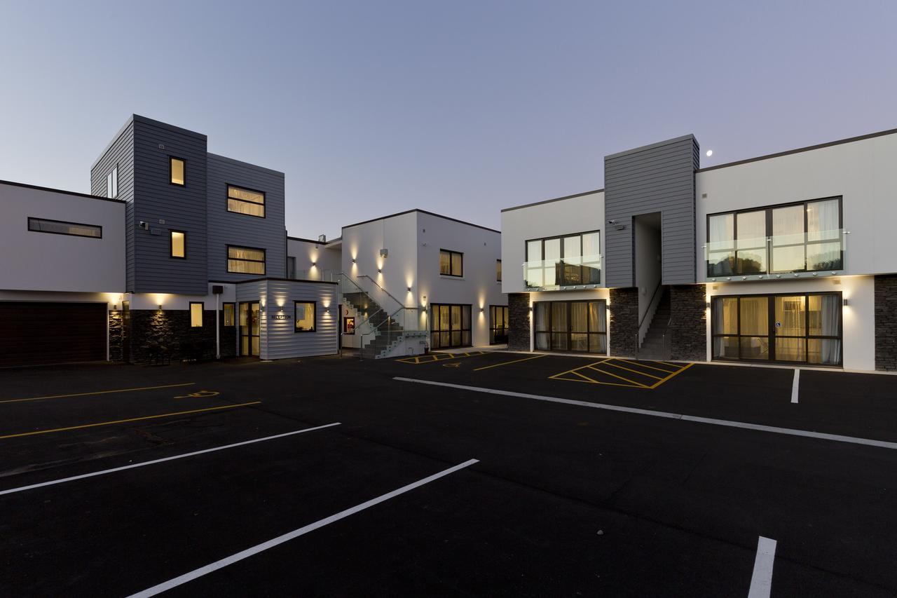 2 On Whiteleigh And 239 On Lincoln Motel Christchurch Esterno foto 3D rendering of a residential complex